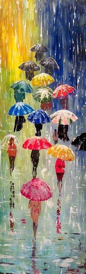 Umbrellas Painting Umbrellas By Svilen And Lisa Umbrella Art Art