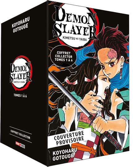 Coffret Intégrale Manga Demon Slayer édition Collector Limitée