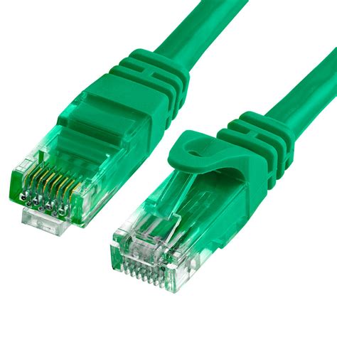 Our cat6 & cat6a ethernet cables include plenum, shielded, augmented and outdoor examples to meet your application needs. LAN Green Cat 6 Unshielded Twisted Pair Cable 500 MHz - 5 FEET
