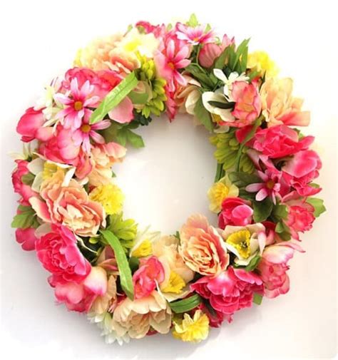 Check spelling or type a new query. Dollar Store Floral Spring Wreath - KnockOffDecor.com