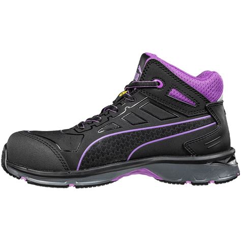 Puma Safety Stepper 2 Mid Womens Comp Toe Work Boots Rogans Shoes