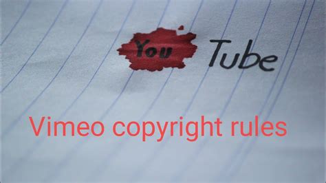 What Is Vimeo Copyright Rulesyoutube Copyright Lawfind It Out In Just