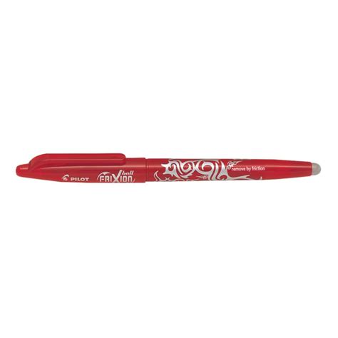 Pilot Frixion Erasable Gel Ink Rollerball Pen Fine 07mm Red Each Winc