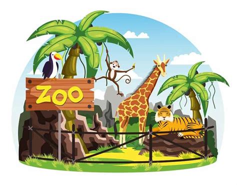 Zoo Gambar Kebun Binatang Kartun Home Orange Themes 2016 04 18t08 17