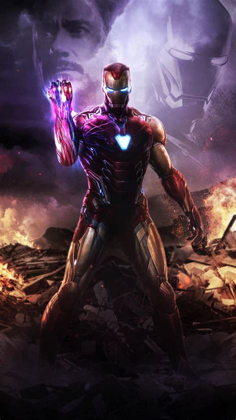 Mobile Iron Man With Infinity Stones Wallpapers Wallpaper Cave