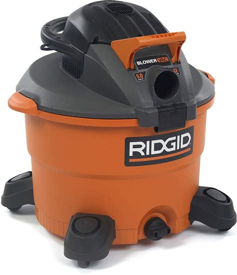 Ridgid Wet Dry Vacuum And Blower Vac1200 Powerful Compact Vacuum For