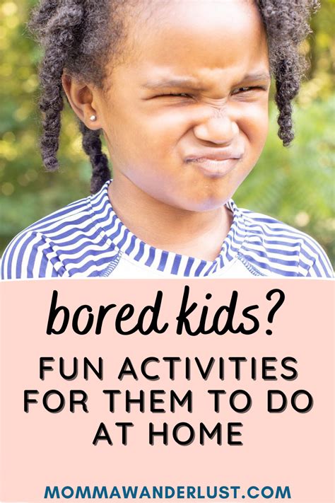 Fun Things To Do At Home With Kids Things To Do At Home Bored Kids