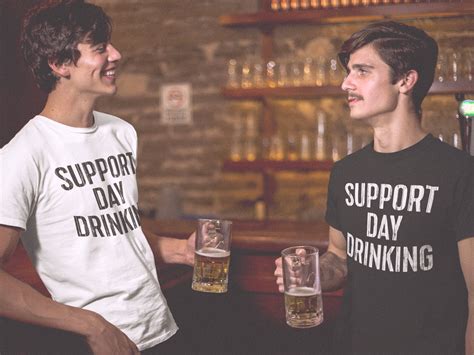 Support Day Drinking T Shirt Unisex Funny Mens Cruise Etsy