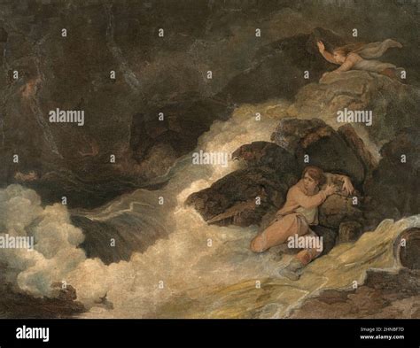 The Shipwreck From Shakespeares The Tempest Stock Photo Alamy