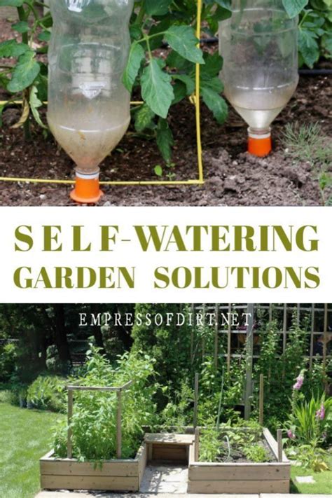 How To Make Self Watering Garden Beds Pin På Gardening Ideas By