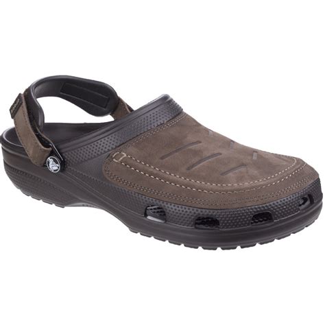 Crocs Mens Yukon Vista Adjustable Supportive Comfortable Clog Sandals