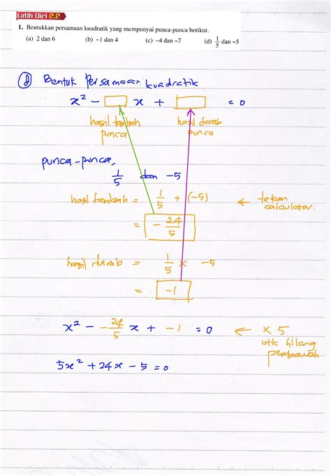 Addmath Tingkatan 4 Bab 2