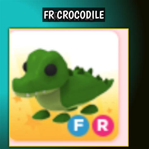 Adopt Me Pet For Sale Fr Crocodile Adoptme Roblox Video Gaming