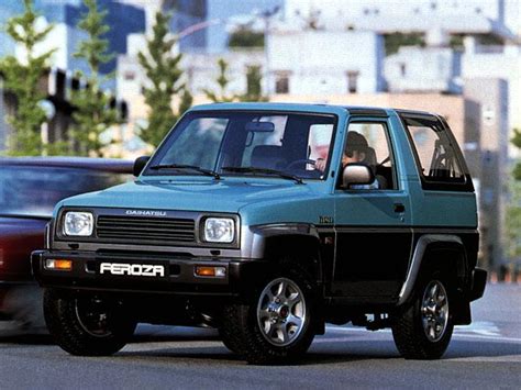 THE ULTIMATE CAR GUIDE Daihatsu Feroza Generation 1 1989 2000