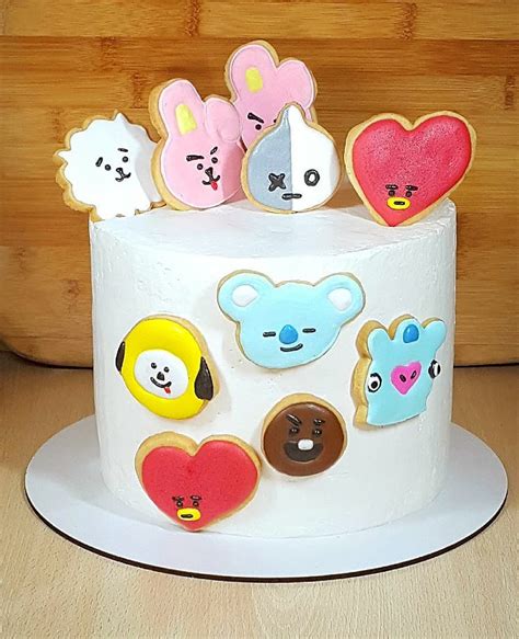 Bt21 Bts Cake Design 2019 9 Bts Birthday Party Ideas Bts Birthdays