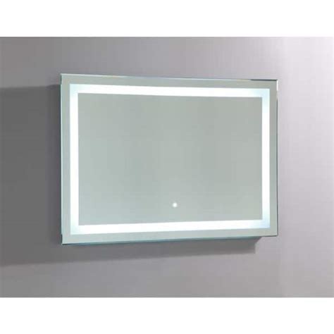 Vanity Art 39 In W X 28 In H Frameless Rectangular Led Light Bathroom