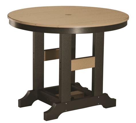 Also, this clear glass top is perfect as a table protector. 38" Round Table - Jim's Amish Structures