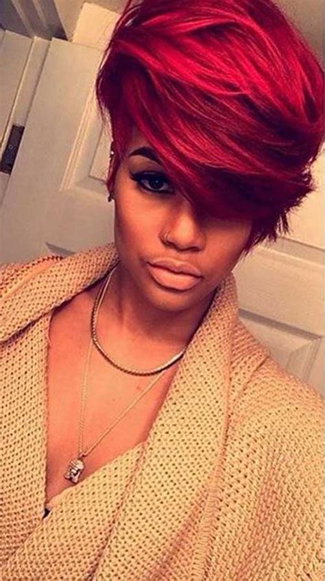 5 Must Try Red Short Haircuts African Americancruckers