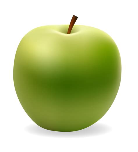 Dessin Pomme Verte Bande Dessinée Verte Drôle De Pomme Illustration