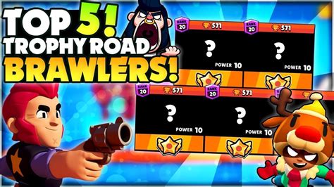 Ranking The Best Trophy Road Brawlers Youtube