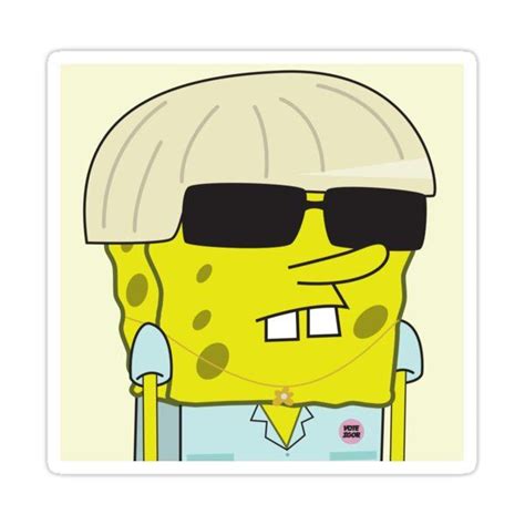 Matching Spongebob Pfps ~ Igor Spongebob Art Sticker By Projaay In 2021