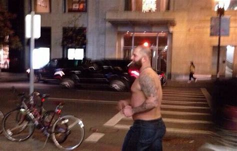 Mike Napoli Drunk Shirtless On The Streets Of Boston Mlb Nbc Sports