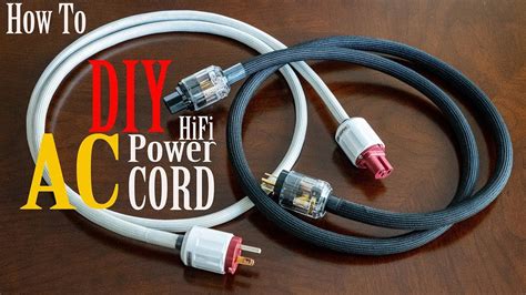 Audiophile Grade Power Cables Easy Diy Ac Power Cords Youtube