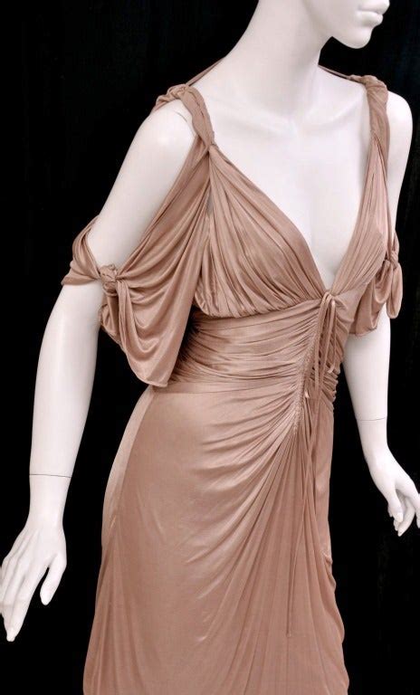 Ss 2003 Collectible Tom Ford For Gucci Nude Kimono Dress 44 8 At