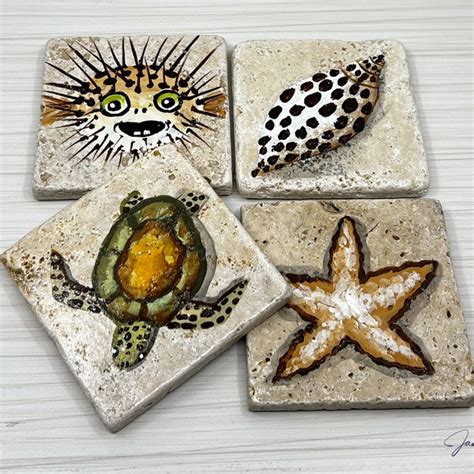 Hand Made Coasters Etsy