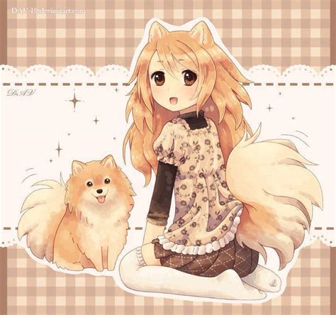 🐶🦴anime Girls Puppies And Anime Dog Girls Wow🐶🦴 Anime Amino