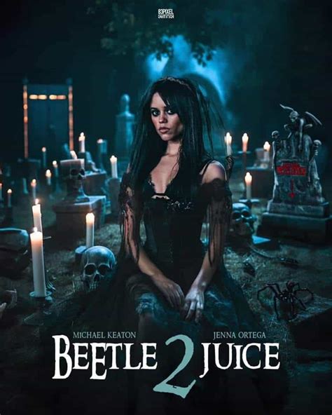 Jenna Ortega Is Stopping Hearts In A Sexy Beetlejuice Poster