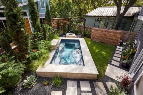 Backyard Aerial View With Plunge Pool Hgtv