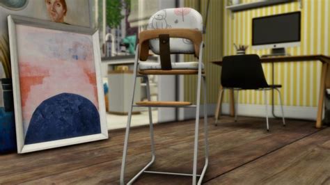 Belco Tibu High Chair The Sims 4 Download Simsdomination Sims 4