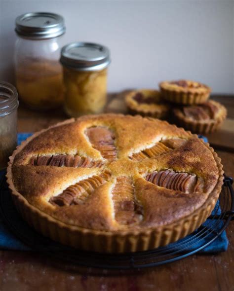 Quince Frangipane Tart With Ginger Curd Patisserie Makes Perfect Recipe Frangipane Tart
