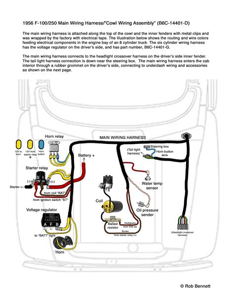 1956 Ford F100 Turn Signal Wiring Diagram