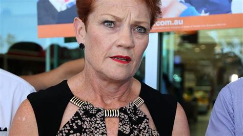 Then don't get pissed at all. Pauline Hanson only cares about power, says ex-WA One ...