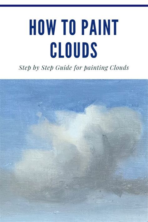How To Paint Clouds Easy Step By Step Tutorial Art Studio Life