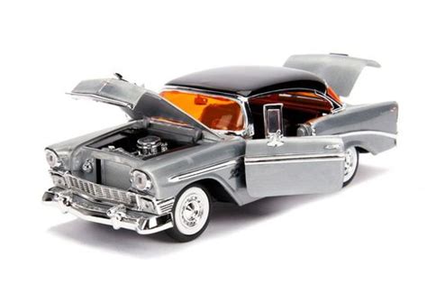 The shoppes at bel air. 1956 Chevrolet Bel Air Brushed Metal Mosaic Tile 1/24 ...
