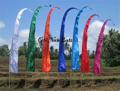 Jual Umbul Umbul Bali Polos 4 Meter Di Lapak Cili Nak Bali Bukalapak