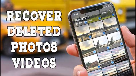How To Recover Permanently Deleted Photos Videos From Iphone Youtube