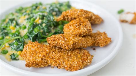 Delicious mixed with a range of other purees or made silky smooth for fancy plating. Healthy oven-fried chicken with feta, corn and spinach ...