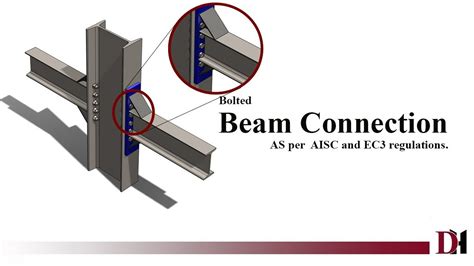 Beam Connection 001 Structural Designsolidworks Weldmentsbeam Design