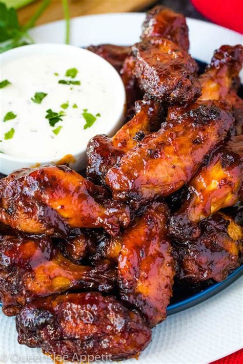 The following are the stages of how to cook asian bbq wings recipe. Honey BBQ Chicken Wings | Recipe | Honey bbq chicken wings, Bbq chicken wings, Honey bbq chicken
