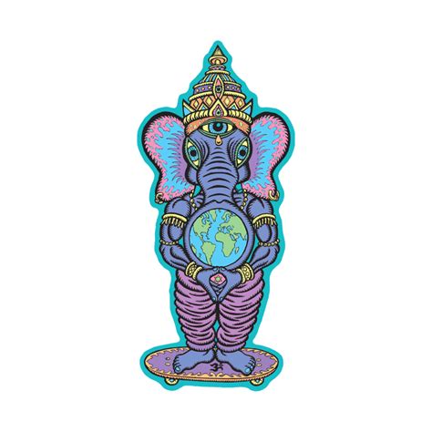 Ganesha By Chris Dyer Noso Patches