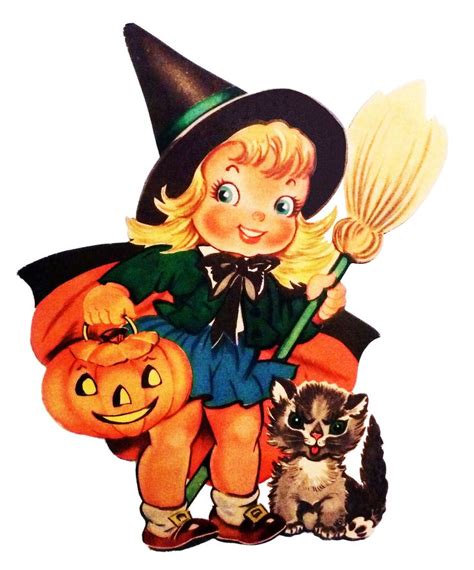 1047 Best Halloween In Vintage Images On Pinterest Halloween