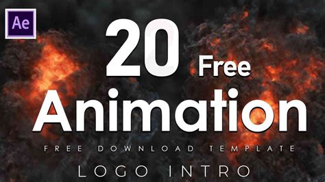 After Effect Template Free Logo Intro Free Printable Templates