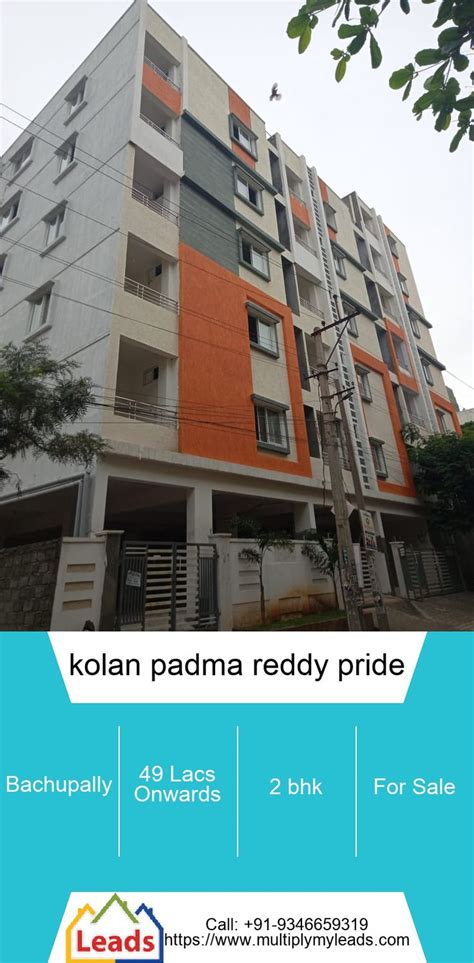 2 Bhk Residential Apartment For Sale In Kolan Padma Reddy Pride