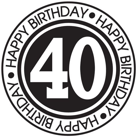 40thbirthday 40th Birthday Happy 40th Birthday 40th Birthday