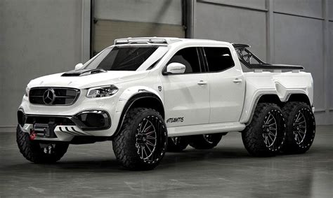 Mercedes Benz X Class 6x6 On Tis Wheels