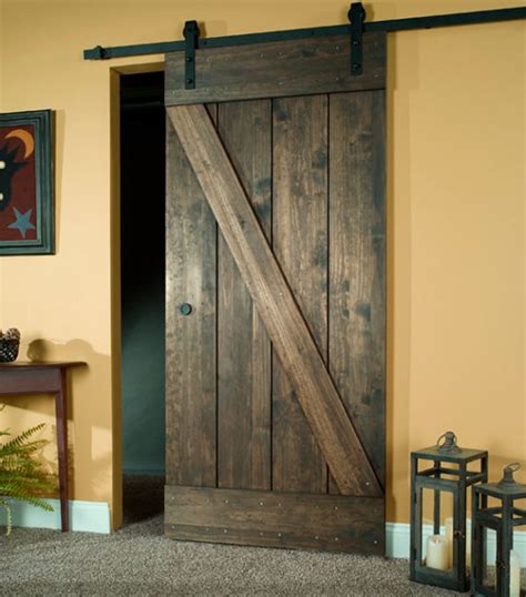 Wood Barn Door Kit Rustic Wooden Sliding Door